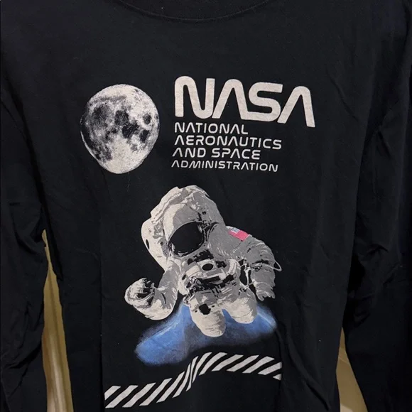 Black Long Sleeve Tee - Picture 3 of 4